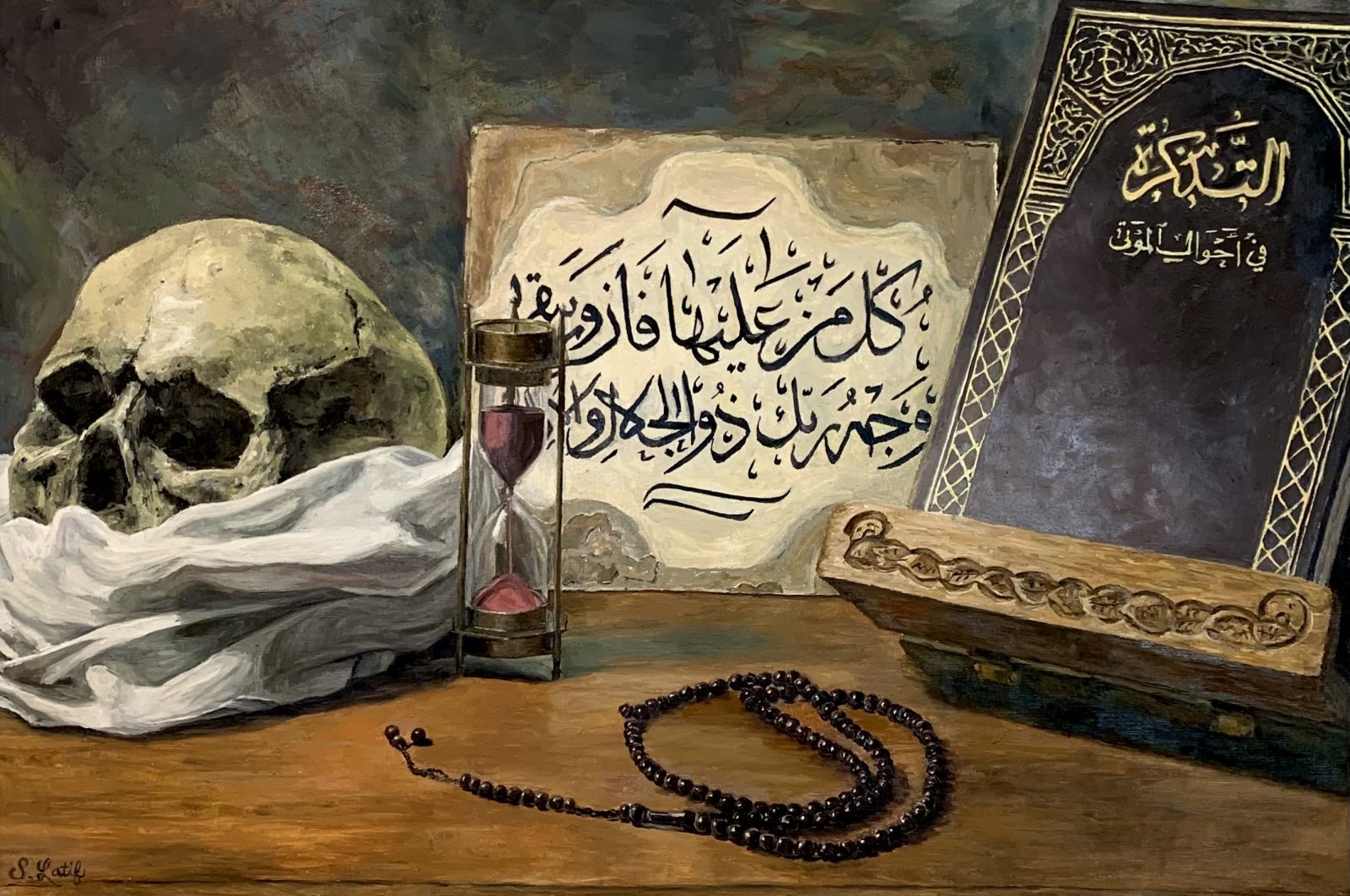 Brushstrokes of diversity: Safia Latif's 'Islamicate impressionism'