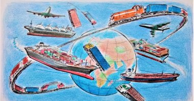 All the challenges and conflicts in global trade during the three years between 2020 and 2022 show that it is no longer possible to return to the world before 2019. (Illustration by Erhan Yalvaç)