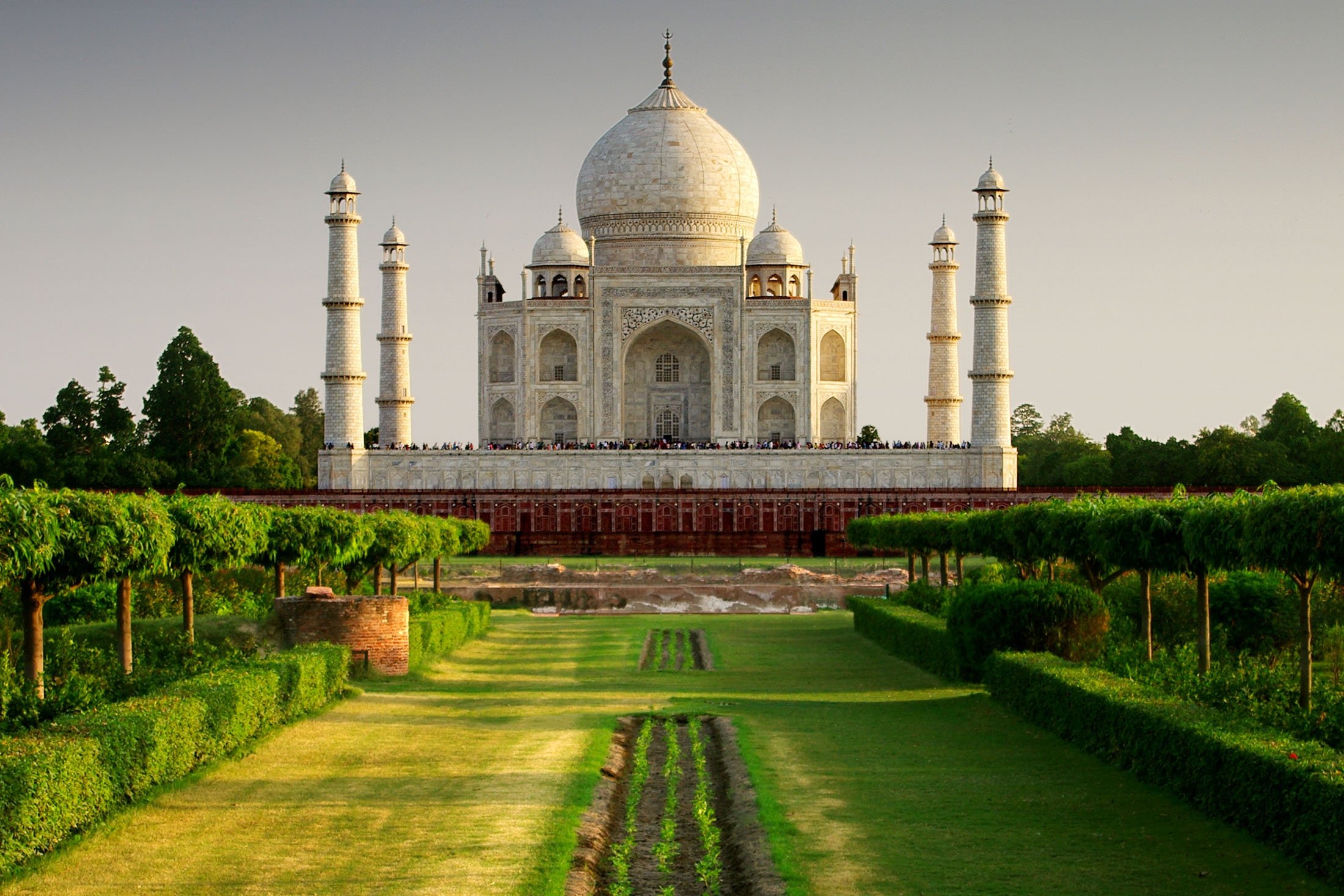 The Taj Mahal ivory-white marble mausoleum in Agra, India. (Shutterstock Photo)