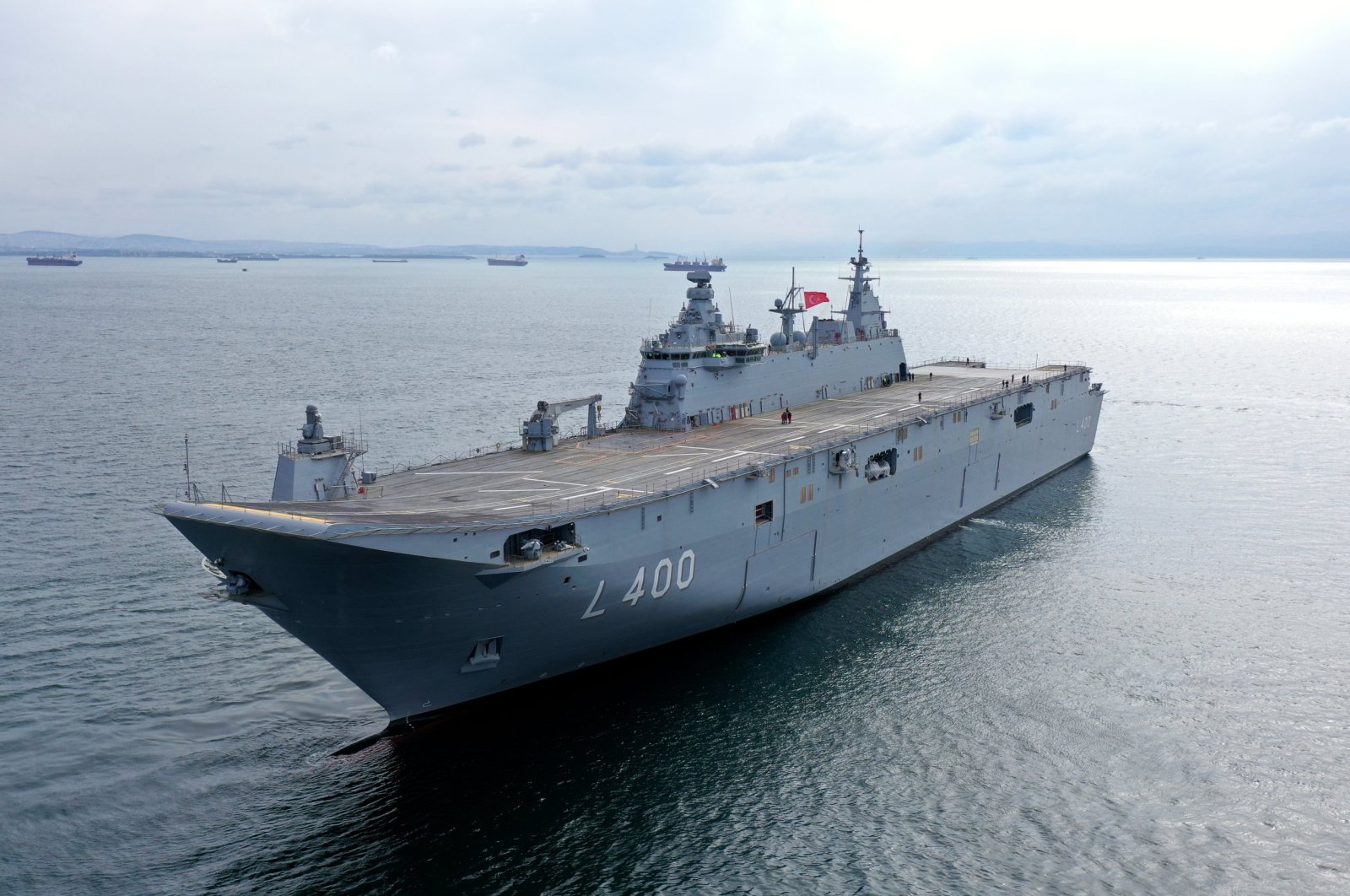Calon unggulan Anadolu LHD memasuki inventaris Angkatan Laut Turki minggu depan