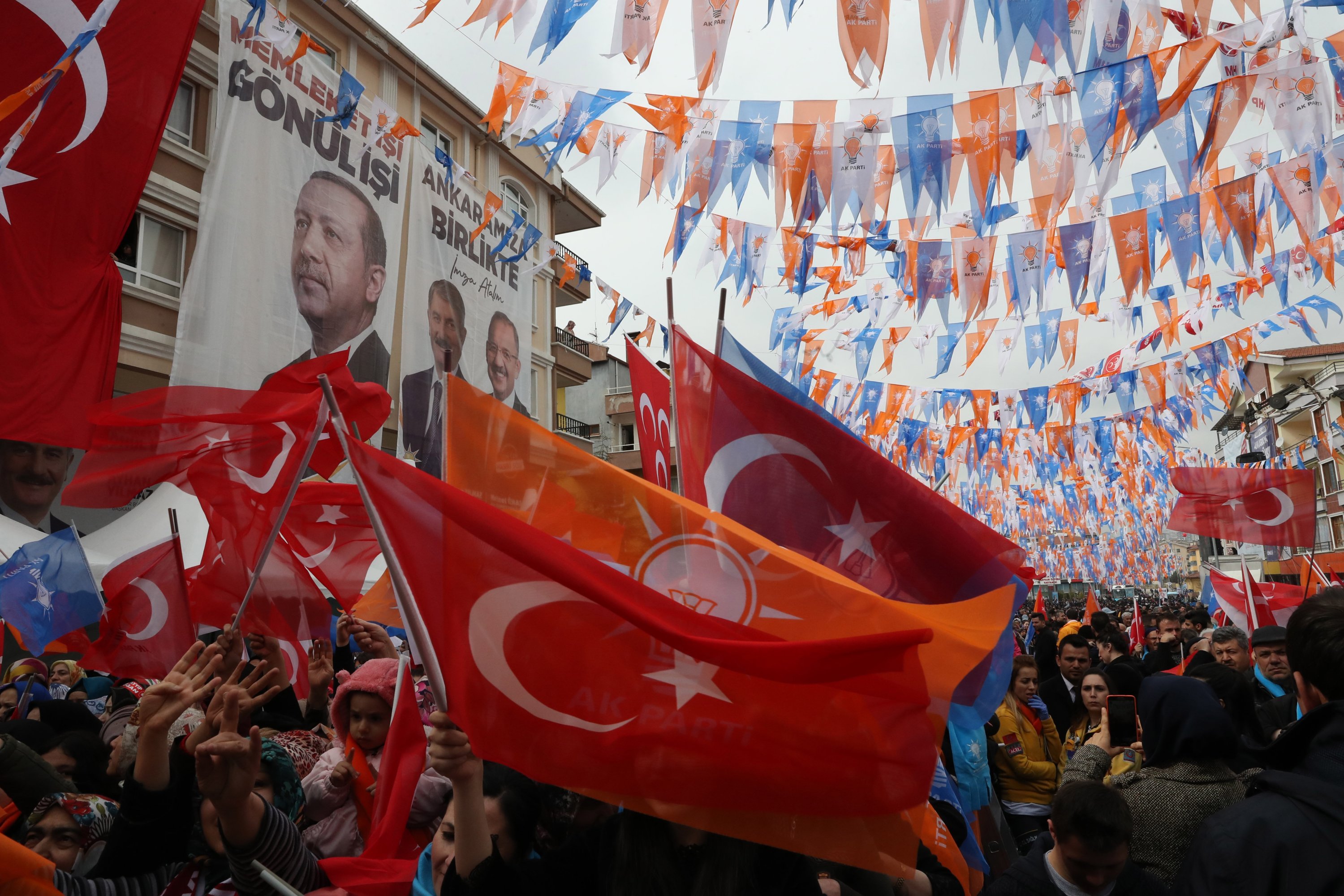Election Rally Turkey Turkish electoral promotion campaigns expected to generate $100M ...