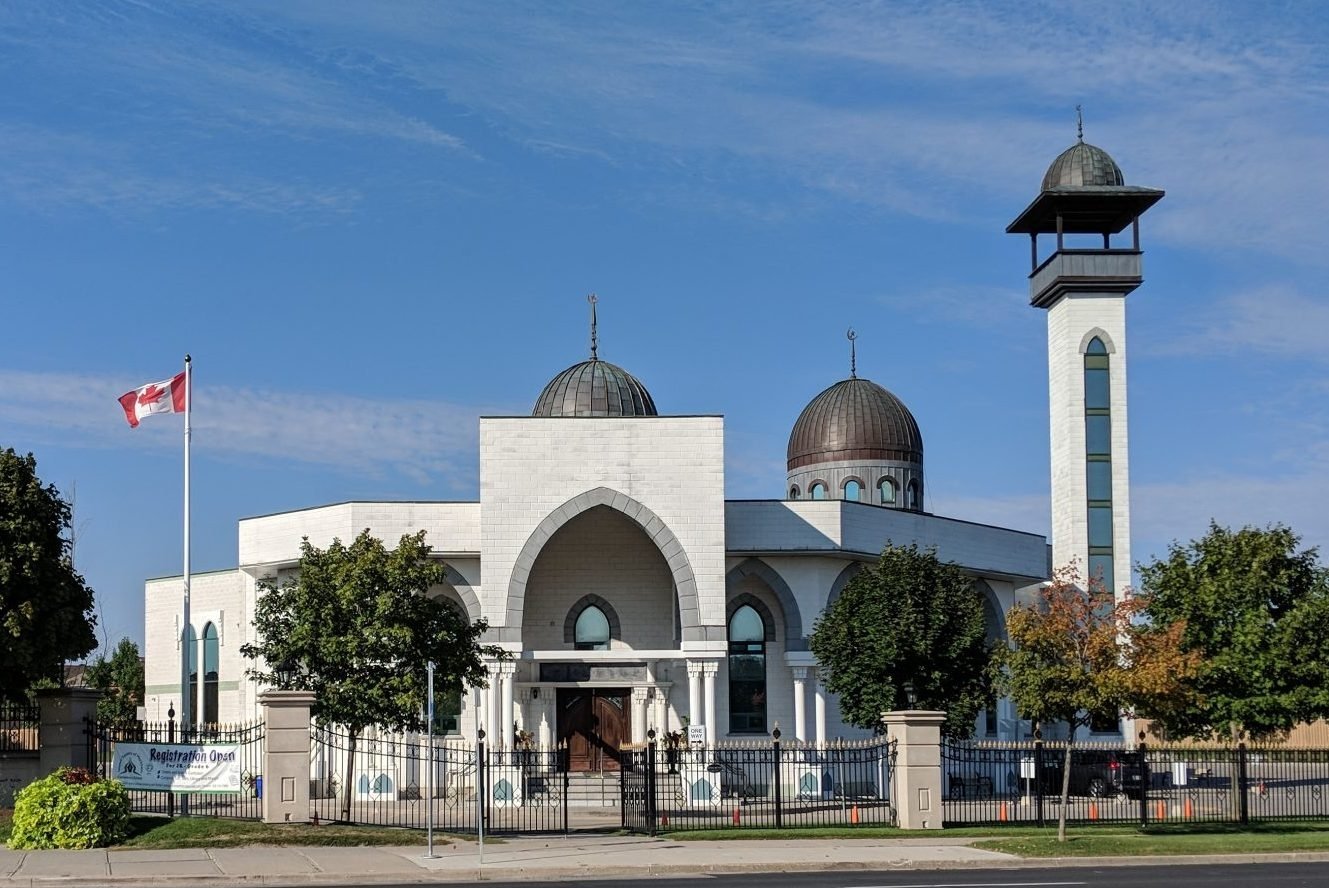 An exterior view of the Islamic Society of Markham Centre, Toronto, Ontario, Canada. (ISM official website)