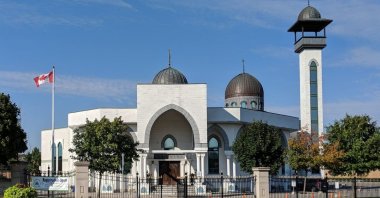 An exterior view of the Islamic Society of Markham Centre, Toronto, Ontario, Canada. (ISM official website)