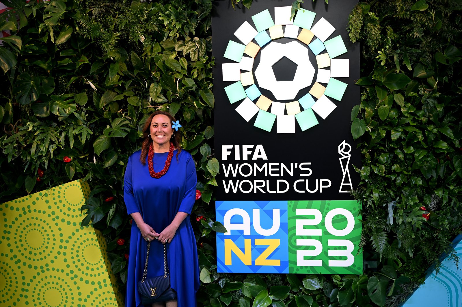 FIFA Chief Women&#039;s Football Officer Sarai Bareman at the FIFA Women&#039;s World Cup 2023 Final Tournament Draw at Aotea Center, Auckland, New Zealand, Oct. 22, 2022. (Getty Images Photo)