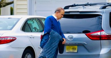 An undated photo by the Sabah newspaper shows Ekrem Dumanlı outside his home, in New Jersey, United States. (Photo by Abdurrahman Şimşek)