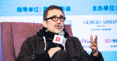 Director Nuri Bilge Ceylan attends &quot;SIF Forum: Golden Goblet MasterClass&quot; during the 22nd Shanghai International Film Festival Shanghai, China, June 20, 2019. (Getty Images Photo)