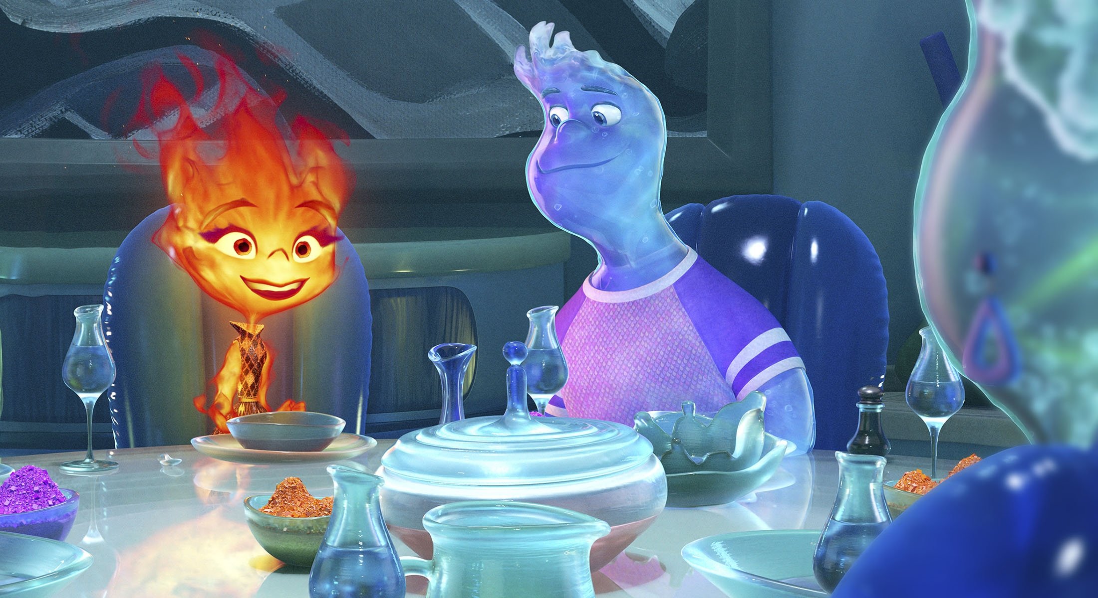 Family, tolerance, immigration Fire, water in Pixar's 'Elemental