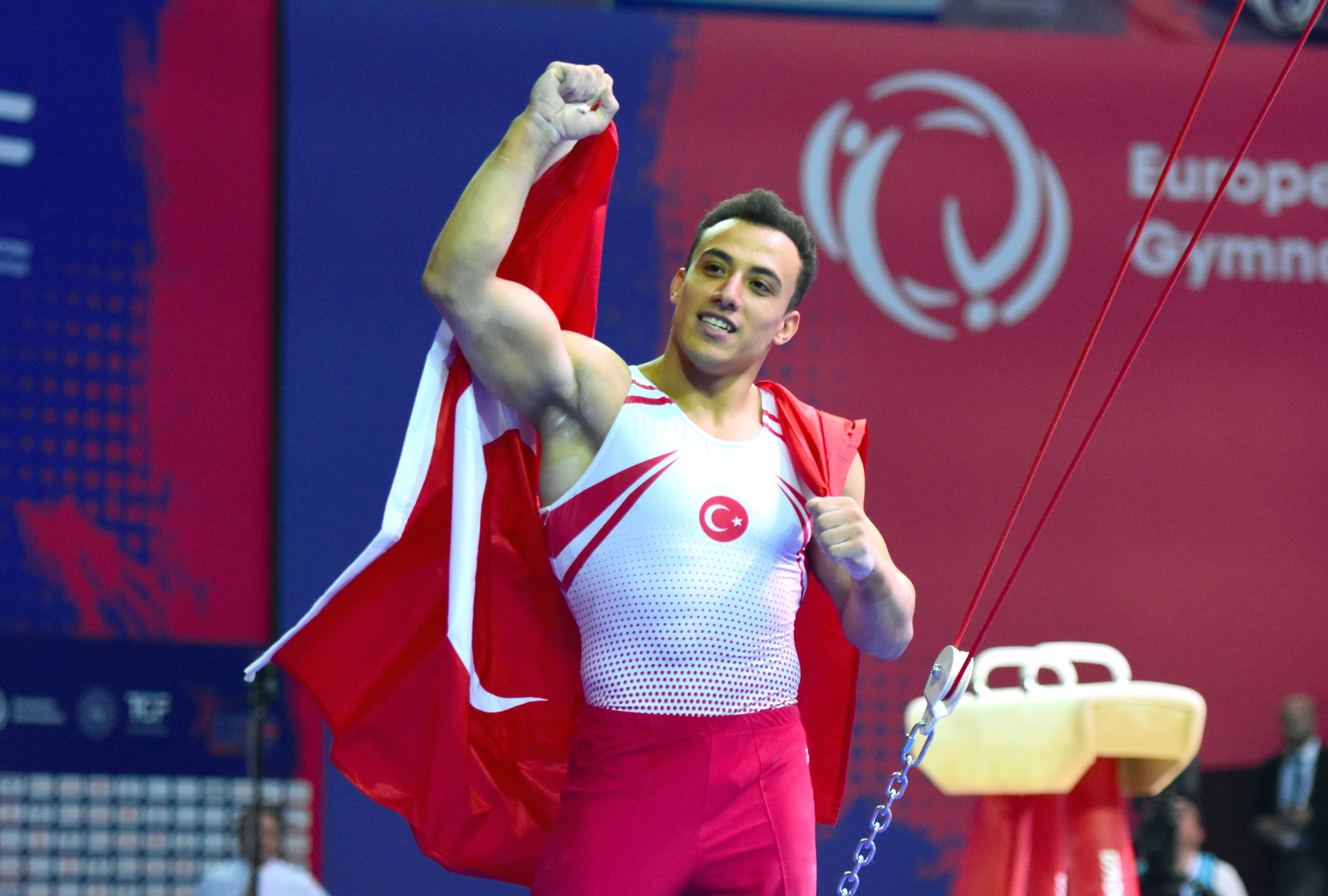 Turkish gymnast Adem Asil shines with historic European double Daily