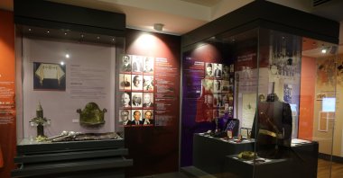 Inside view of the Quincentennial Foundation Museum of Turkish Jews in Istanbul, Türkiye, March 25, 2017. (AA Photo)