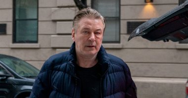 Actor Alec Baldwin departs his home in New York, U.S., Jan. 31, 2023. (Reuters Photo)