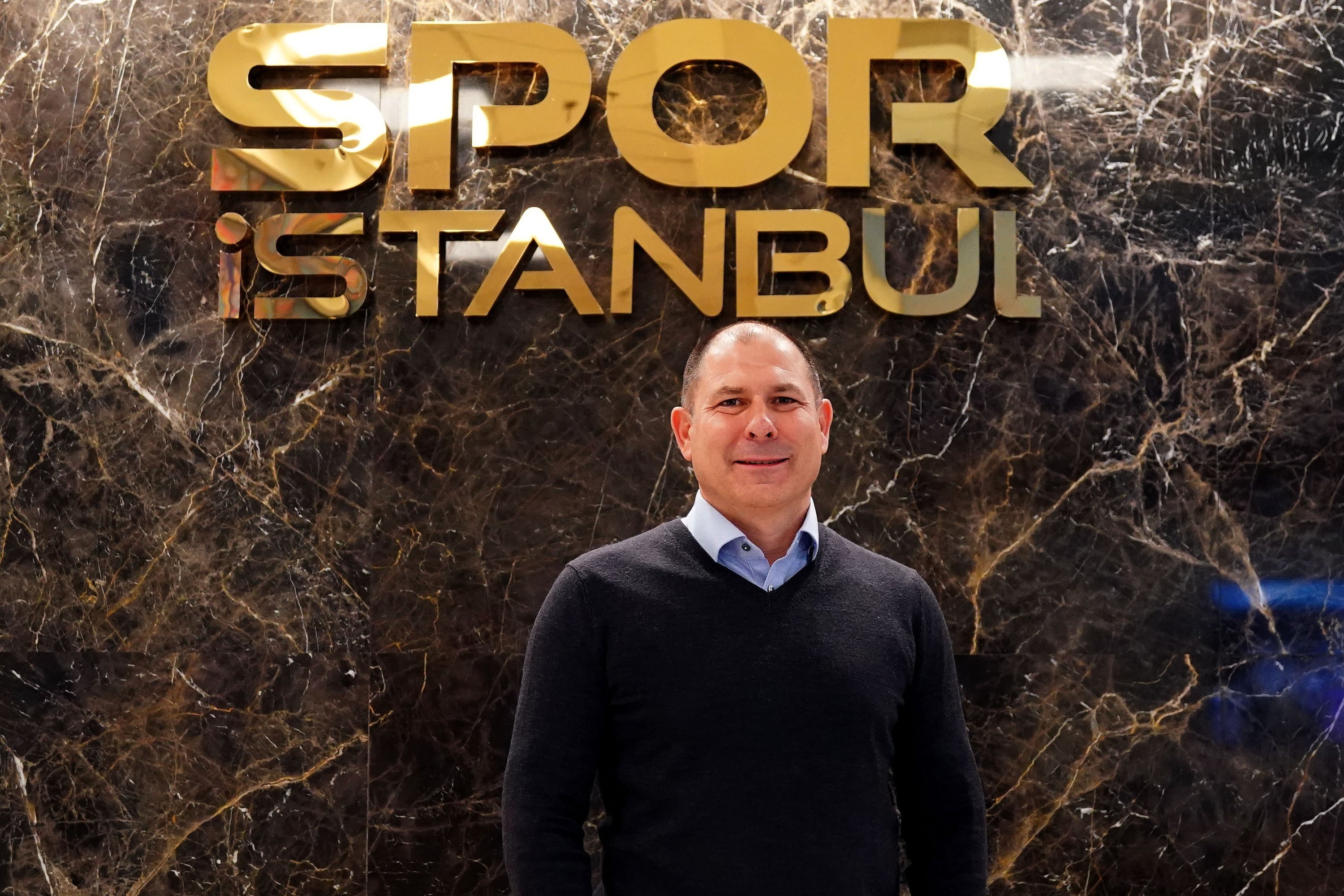 Manajer Umum Olahraga Istanbul Renay Onur berpose untuk foto setelah wawancara, Istanbul, Türkiye, 26 April 2023. (Foto IHA)