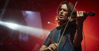 Zach Brock of Snarky Puppy performs at Huxleys Neue Welt in Berlin, Germany, May 29, 2017. (Getty Images Photo)