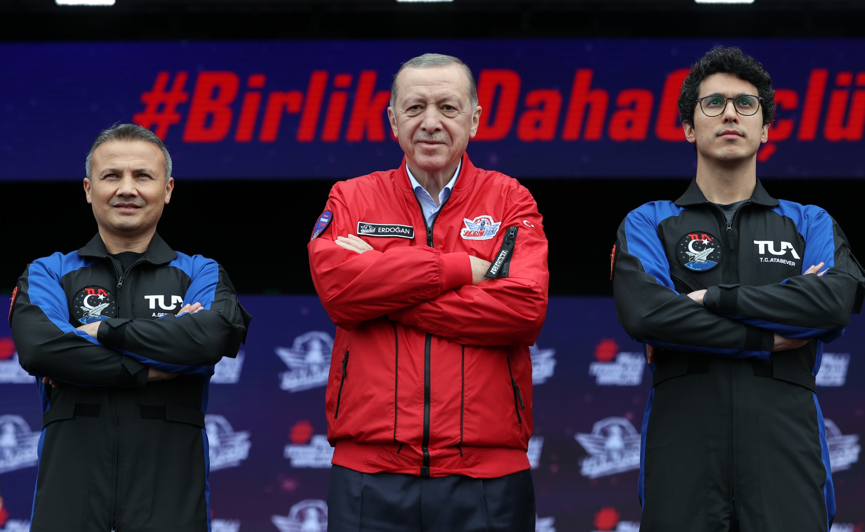 Launch in 2023: Erdoğan introduces Türkiye's 1st space travelers | Daily Sabah