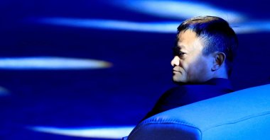 Alibaba Group co-founder and executive chairman Jack Ma attends the World Artificial Intelligence Conference (WAIC) in Shanghai, China, Sept. 17, 2018. (Reuters Photo)