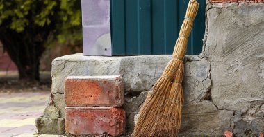 Tools used to clean houses have been around for millennia and are still used today. (Shutterstock Photo)
