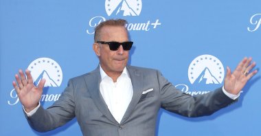 Kevin Costner attends the U.K. launch of Paramount  at Outernet London, U.K., June 20, 2022. (Getty Images Photo)