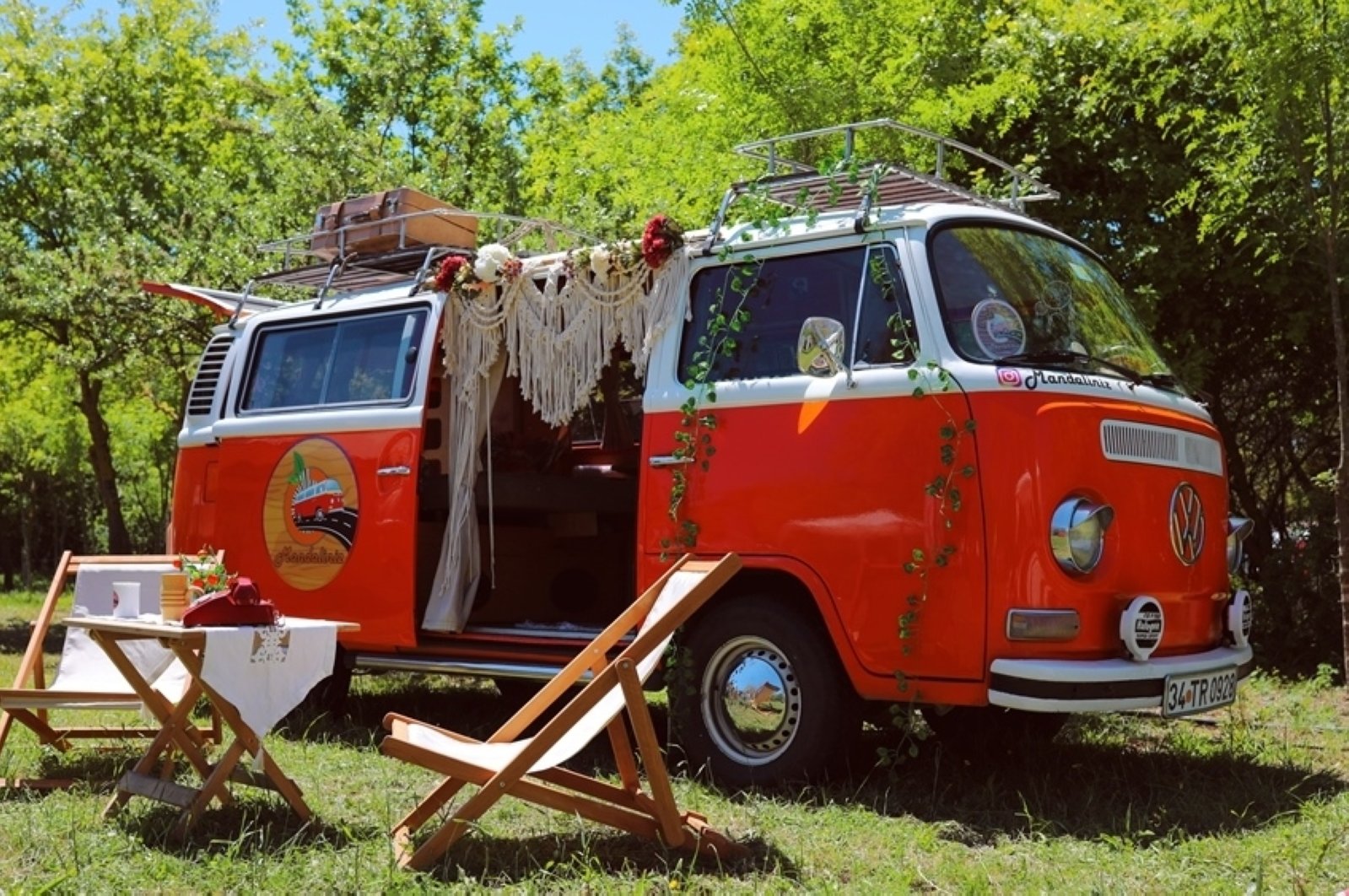 Istanbul Caravan Festival untuk mengumpulkan pecinta alam di pantai Kilyos