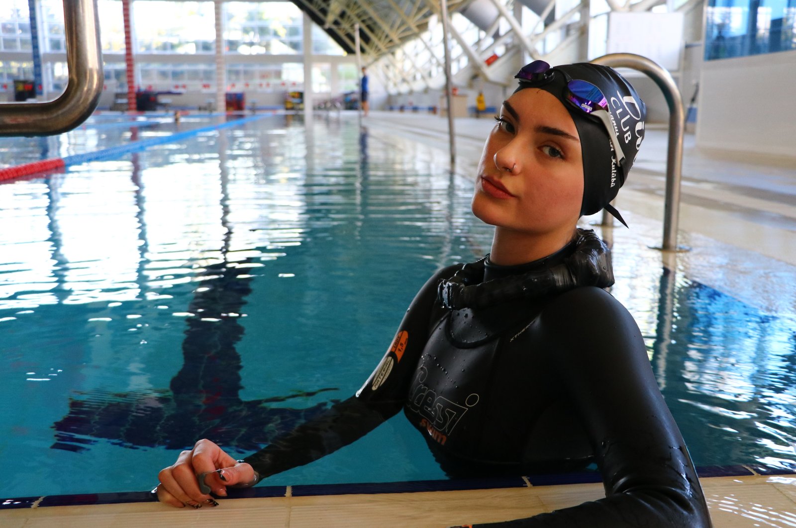 Penyelam bebas Turki Alya Akar mengincar kejayaan kejuaraan dunia