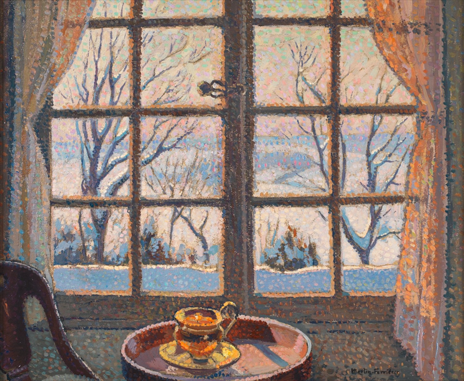 "L’Artaudiere" Jacques Martin-Ferrieres. (Photo courtesy of Arkas Art Center)