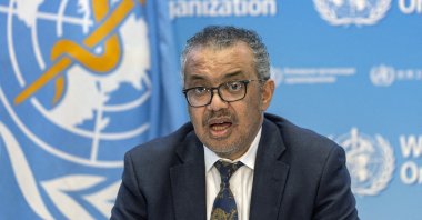WHO Director-General Dr. Tedros Adhanom Ghebreyesus at a briefing, Geneva, Switzerland, Dec. 14, 2022. (Reuters Photo)