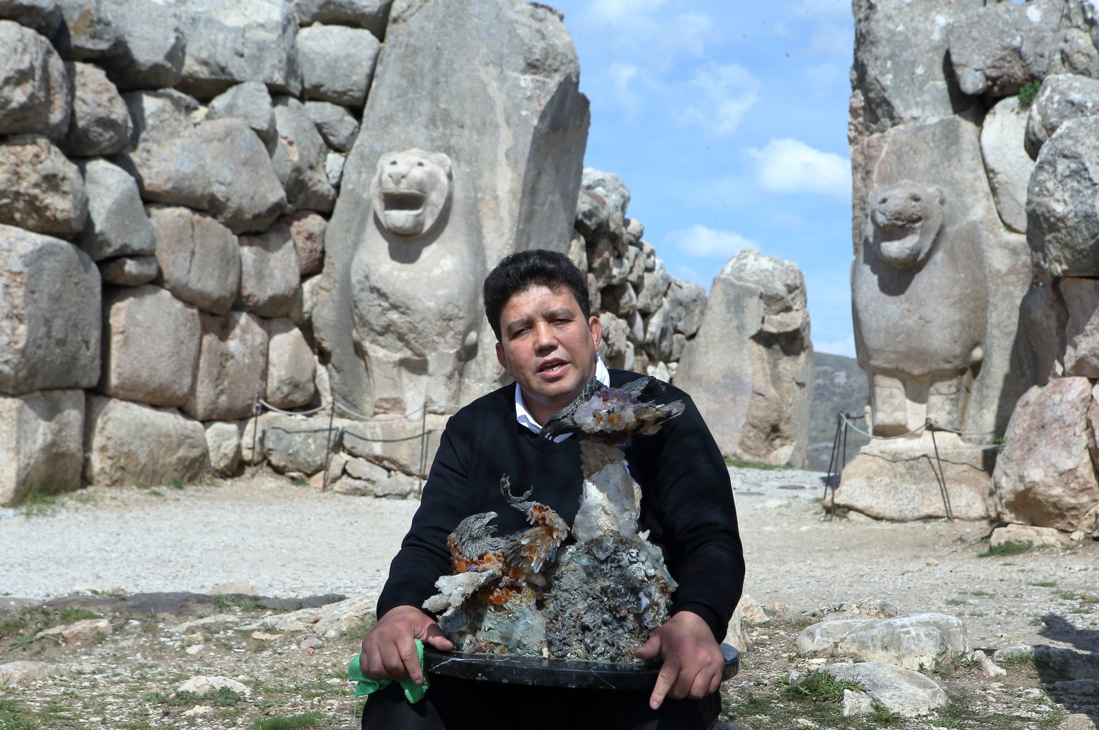 UNESCO mengundang pematung dari Çorum Türkiye untuk dipamerkan di AS
