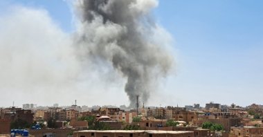 Smoke rises from capital Khartoum, Sudan, May 6, 2023. (AA Photo)