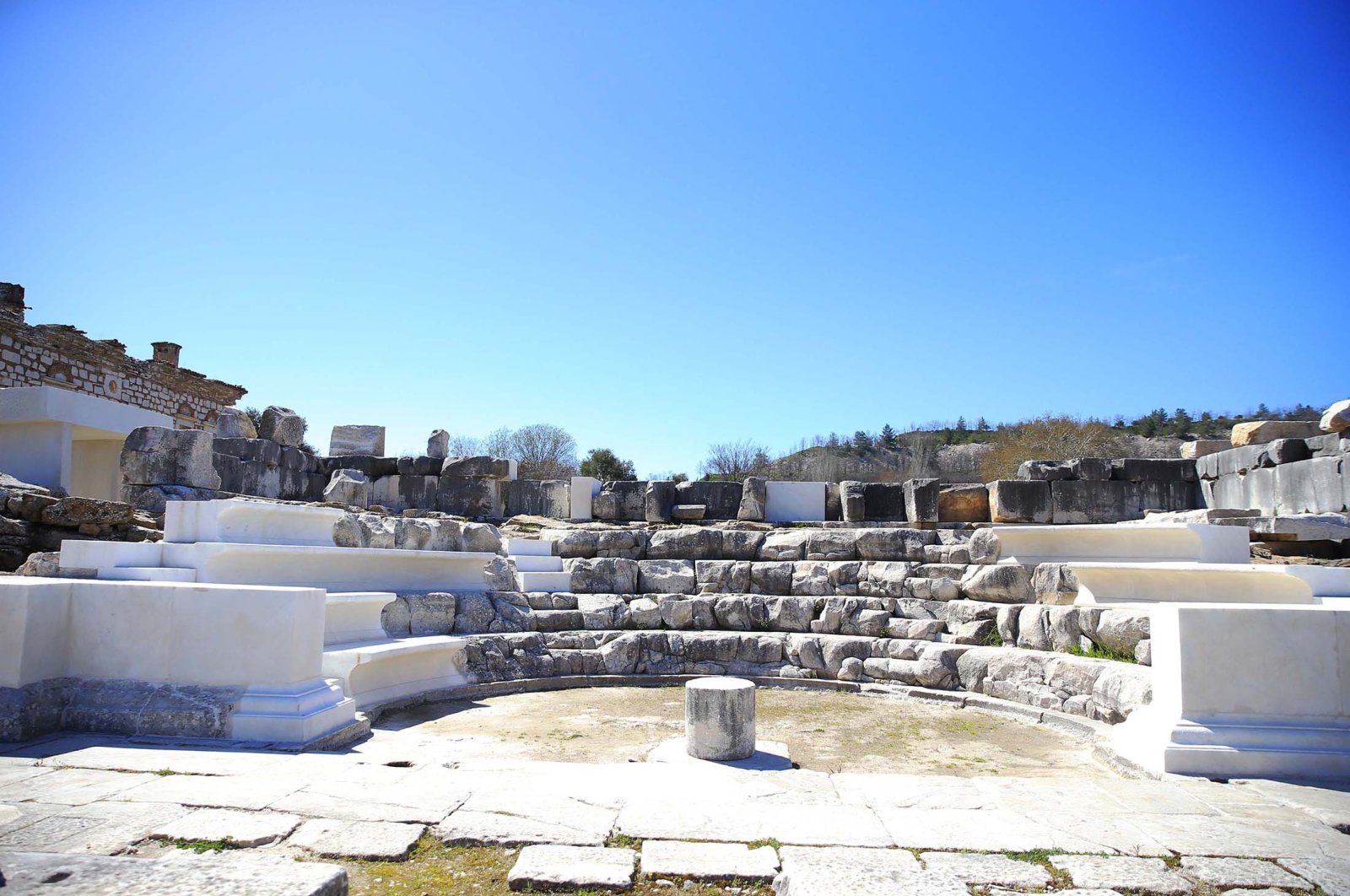 Pemulihan di ‘kota gladiator’ kuno Muğla berlanjut