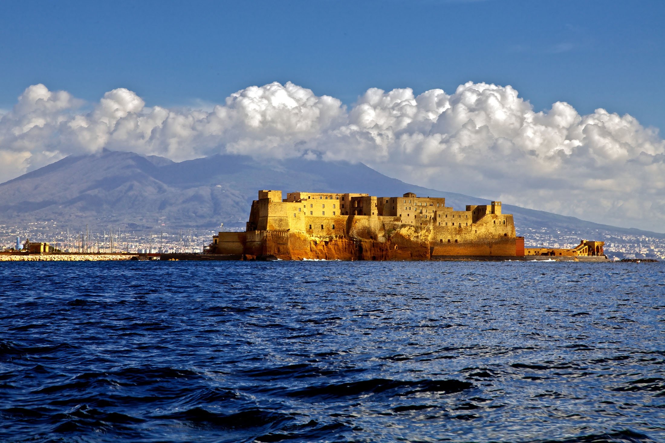 Castel dell'Ovo, in Naples, Italy. (Shutterstock Photo)