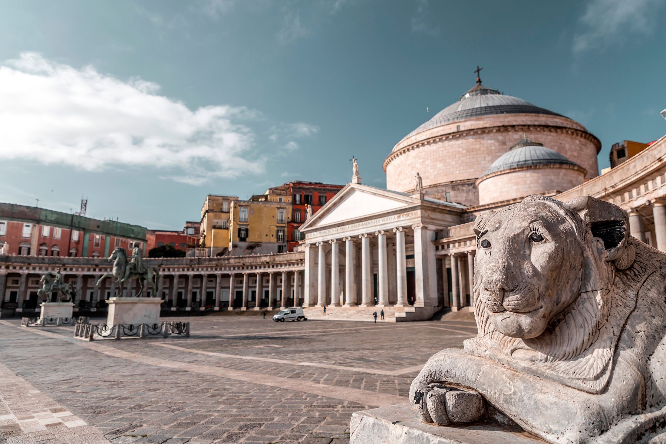 Piazza del Plebiscito, in Naples, Italy. (Shutterstock Photo)