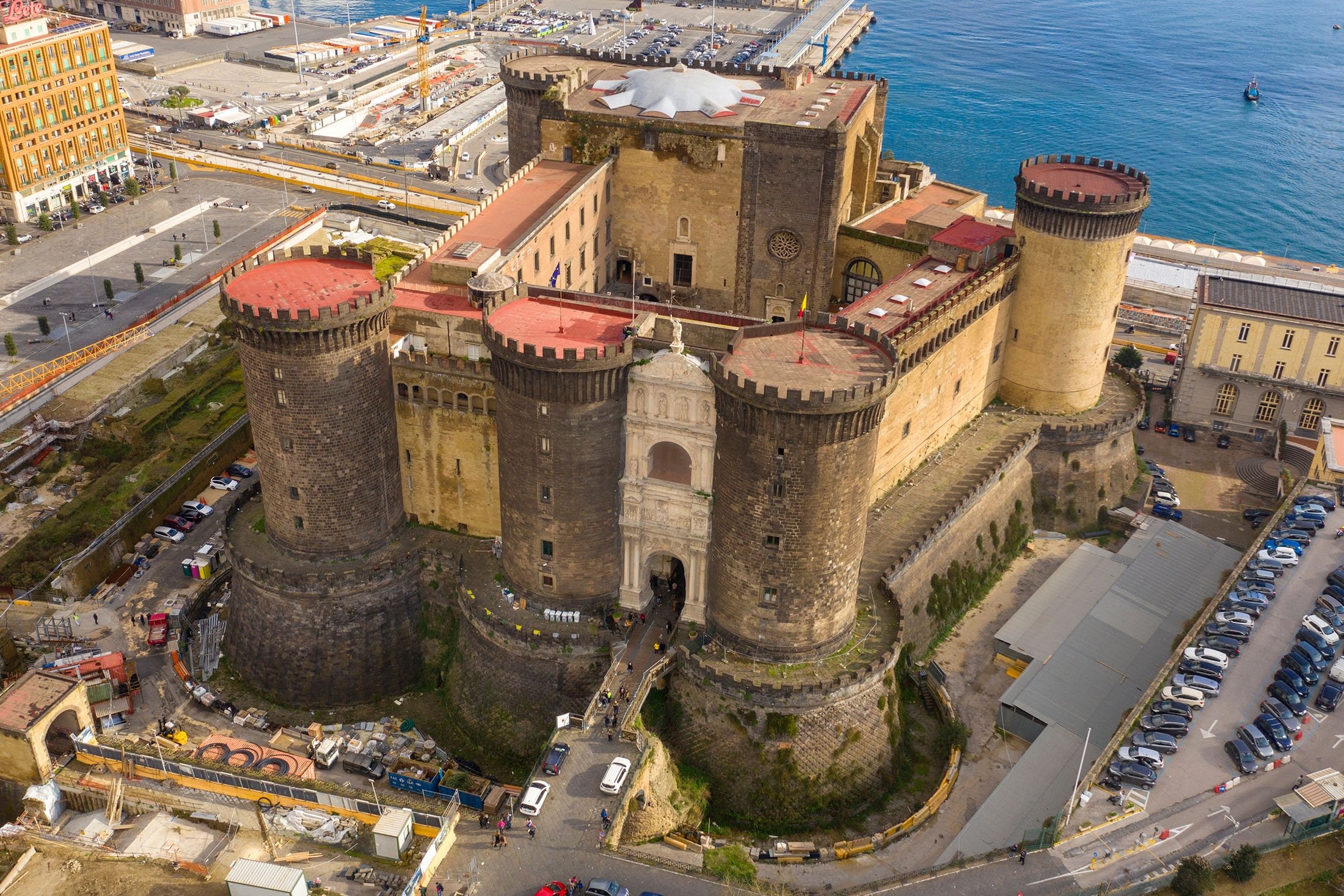 Castel Nuovo, in Naples, Italy. (Shutterstock Photo)