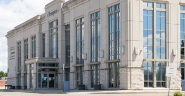 Ontario Provincial Offences Court office in Brampton, Ontario, Canada. Aug. 5, 2020. (Shutterstock File Photo)
