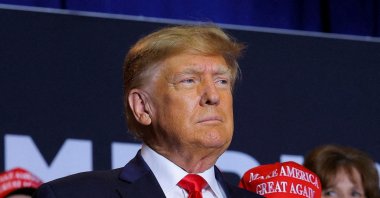 Former U.S. President and Republican presidential candidate Donald Trump attends a campaign event in Manchester, New Hampshire, U.S., April 27, 2023. (Reuters File Photo)