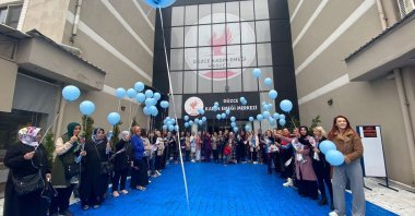  Mothers of disabled children mark Mother&#039;s Day, in northwestern Düzce, Türkiye, May 12, 2023. (AA Photo)