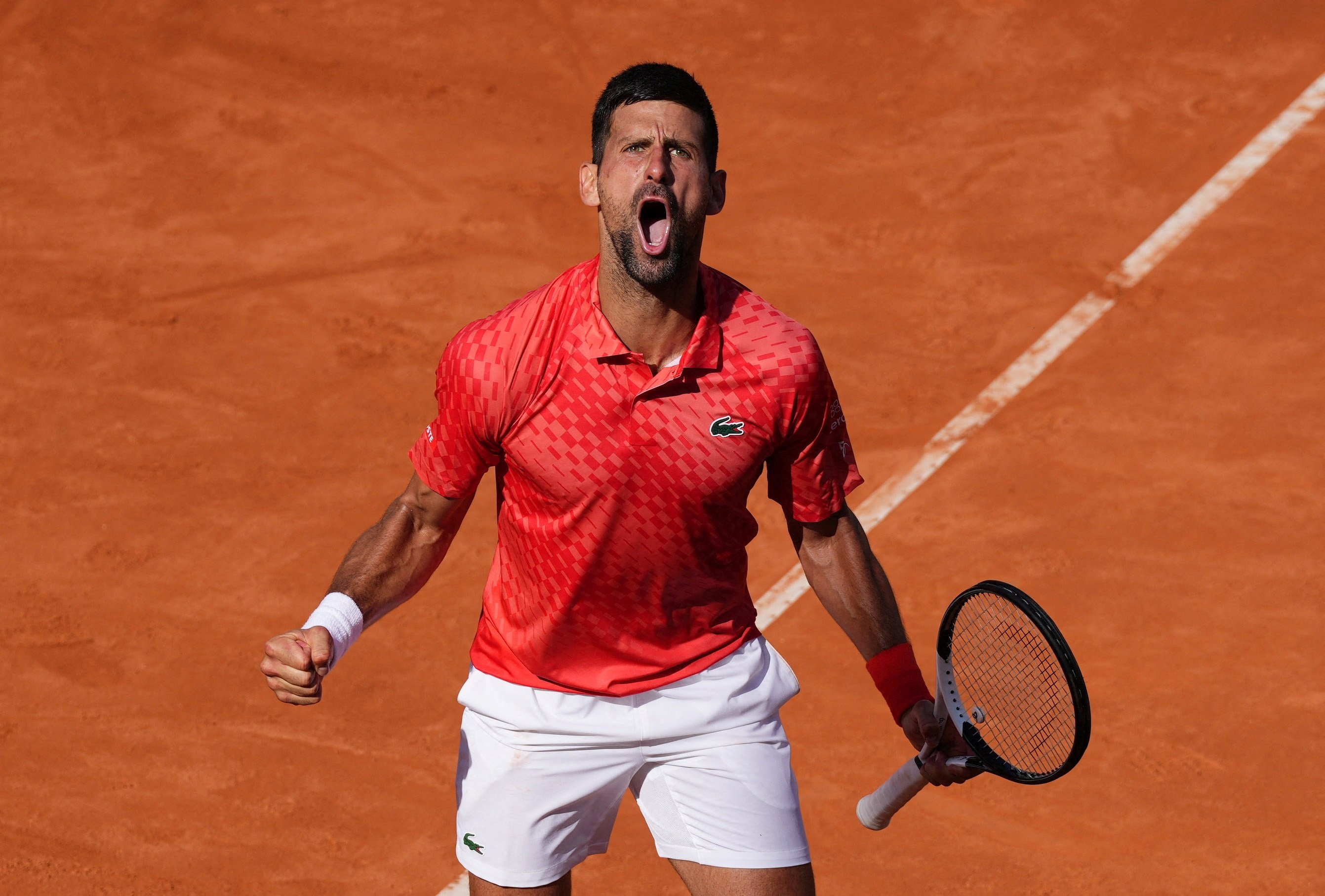 Italian Open: Novak Djokovic beats Stefanos Tsitsipas in Rome to