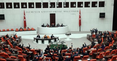 The General Assembly of the Turkish Parliament is seen in this undated file photo. (AA File Photo)