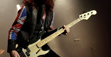 Glenn Hughes performs at Black Country Communion at Eventim Apollo, Hammersmith, U.K., Jan. 4, 2018. (Photo courtesy of Glenn Hughes)