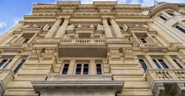 The facade of the Pera Museum, Istanbul, Türkiye, Aug. 27, 2019. (Photo courtesy of Pera Museum)