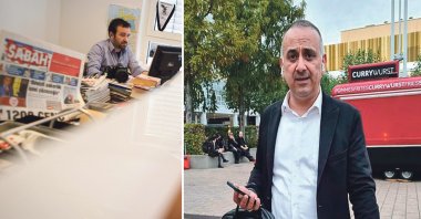 A photo combination shows Sabah’s German representative Ismail Erel (R) and European edition’s chief editor Cemil Albay. (Daily Sabah Photo)
