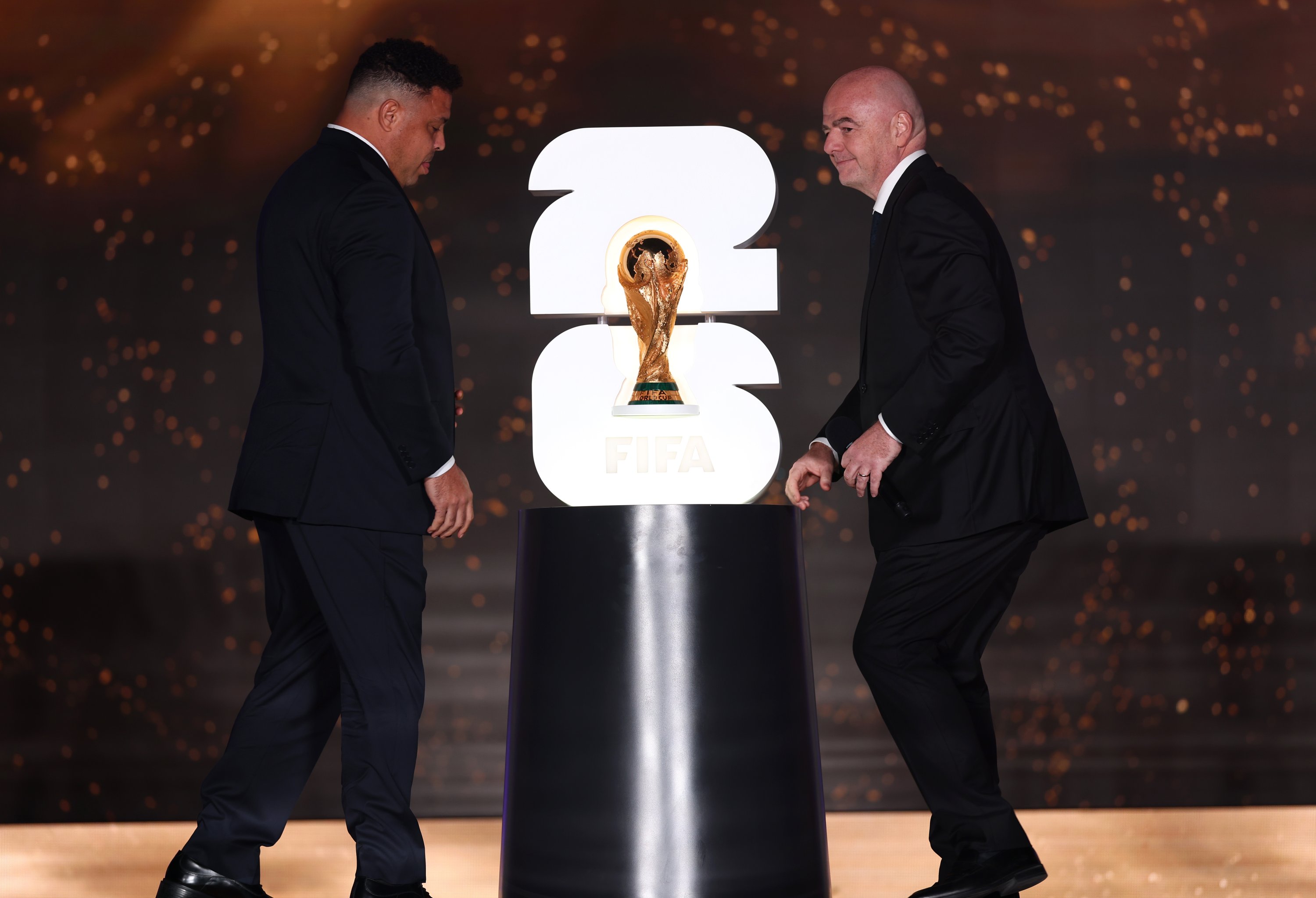 FIFA unveils minimalist 2026 World Cup logo