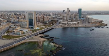An undated file photo shows the aerial view of Tripoli, Libya. (GettyImages)