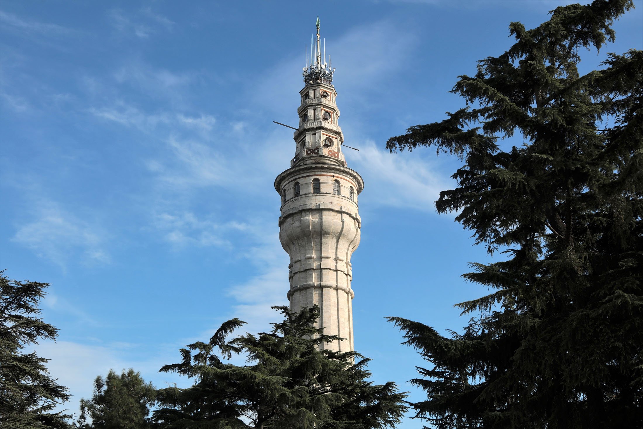 Beyazıt Tower, in Istanbul, Türkiye, Nov. 27, 2021. (Shutterstock Photo)