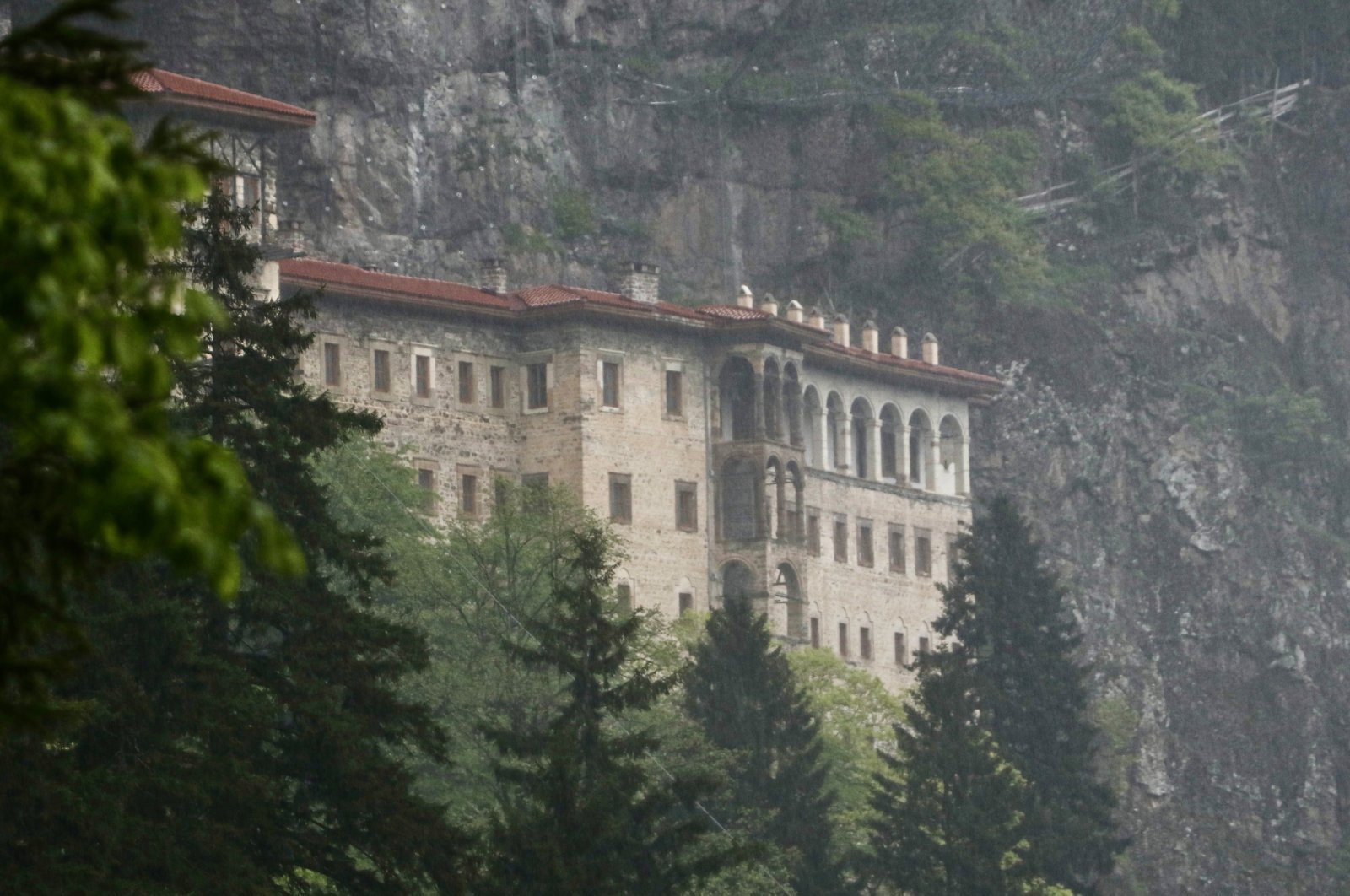 Biara Sümela Türkiye menampung lebih dari 56 ribu turis dalam 5 bulan