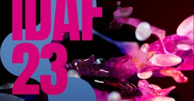 The poster of Istanbul Digital Art Festival 2023. (Photo courtesy of IDAF)