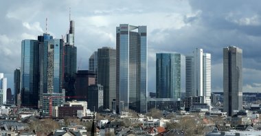 The financial district is pictured in Frankfurt, Germany, March 18, 2019. (Retuers Photo)