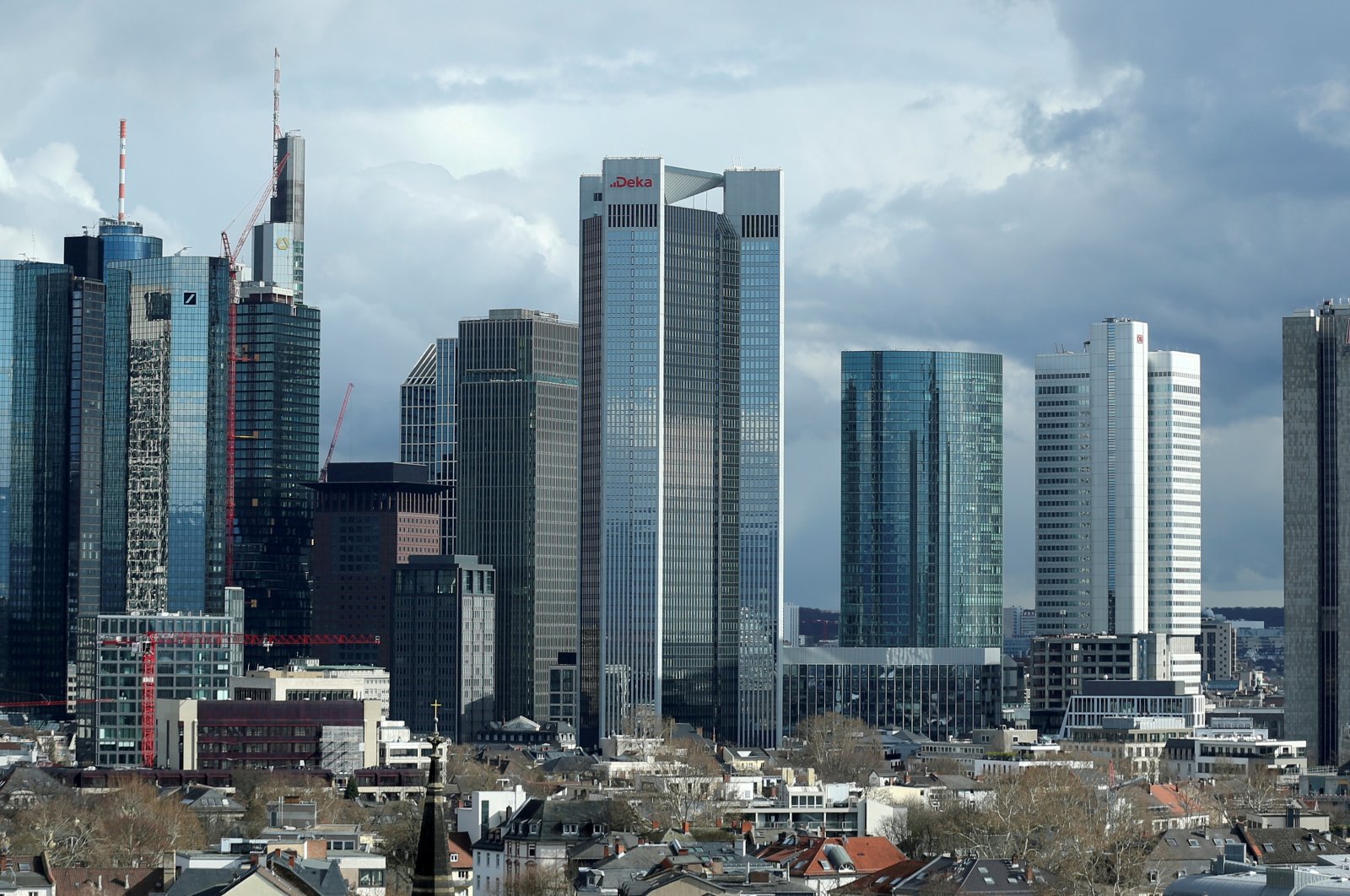The financial district is pictured in Frankfurt, Germany, March 18, 2019. (Retuers Photo)