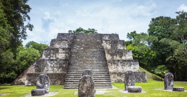 Mayan pyramid and ruins in the famous Tikal National Park, Guatemala. (Getty Images Photo)