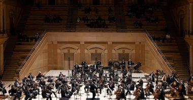 The French Metz Grand Est National Orchestra during a performance. (Photo courtesy of Institut français Türkiye)