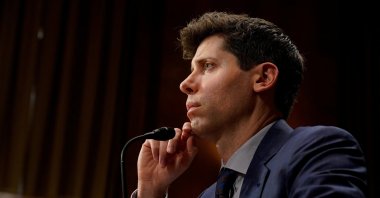 OpenAI CEO Sam Altman testifies before a Senate Judiciary Privacy, Technology and the Law Subcommittee hearing titled &quot;Oversight of A.I.: Rules for Artificial Intelligence&quot; on Capitol Hill in Washington, U.S., May 16, 2023. (Reuters Photo)