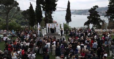 The Golden Pen awards ceremony, in Istanbul, Türkiye, May 20, 2023. (Photo courtesy of Book Culture Art Times)