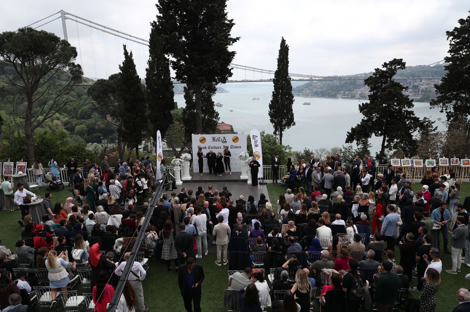 The Golden Pen awards ceremony, in Istanbul, Türkiye, May 20, 2023. (Photo courtesy of Book Culture Art Times)